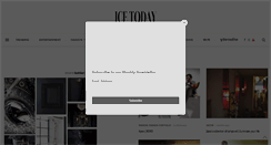 Desktop Screenshot of icetoday.net